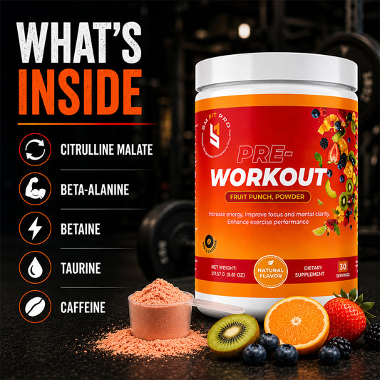 Sm Fit Pro Pre Workout Powder (30 Servings)