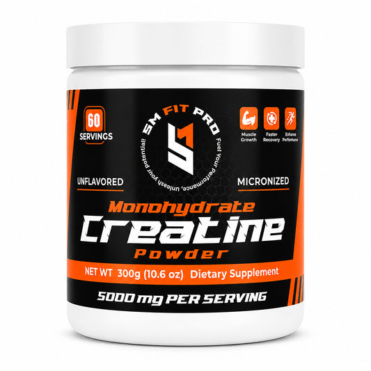 Sm Fit Pro Creatine Monohydrate Powder (60 Servings)