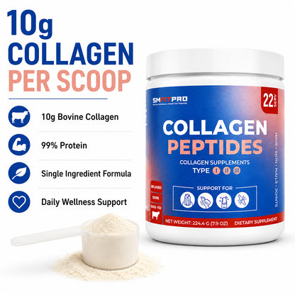 Sm Fit Pro Collagen Peptides Powder Unflavored (22 servings)