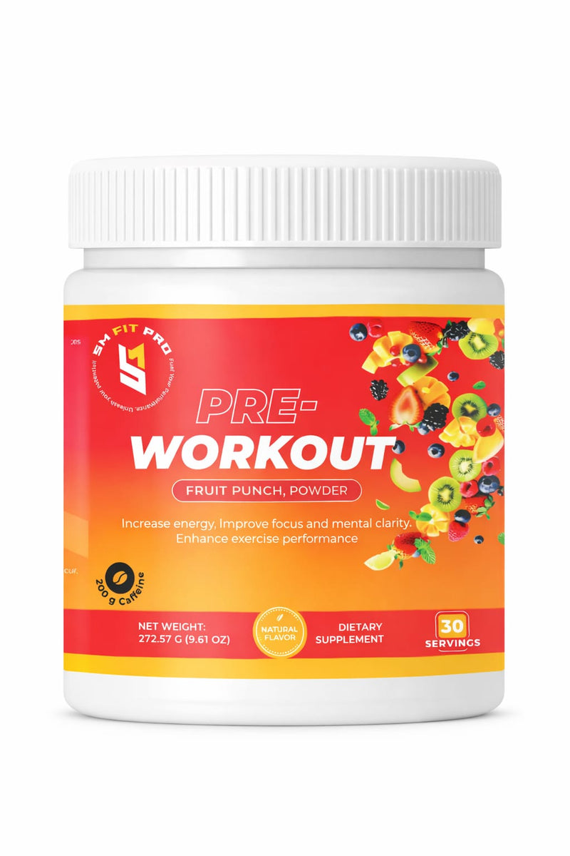 Sm Fit Pro Pre Workout Powder (30 Servings)