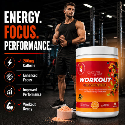 Sm Fit Pro Pre Workout Powder (30 Servings)