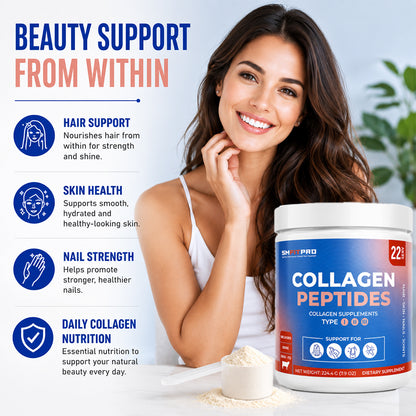 Sm Fit Pro Collagen Peptides Powder Unflavored (22 servings)