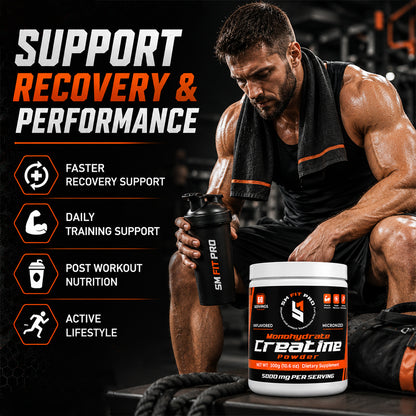 Sm Fit Pro Creatine Monohydrate Powder (60 Servings)