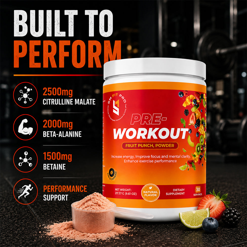 Sm Fit Pro Pre Workout Powder (30 Servings)