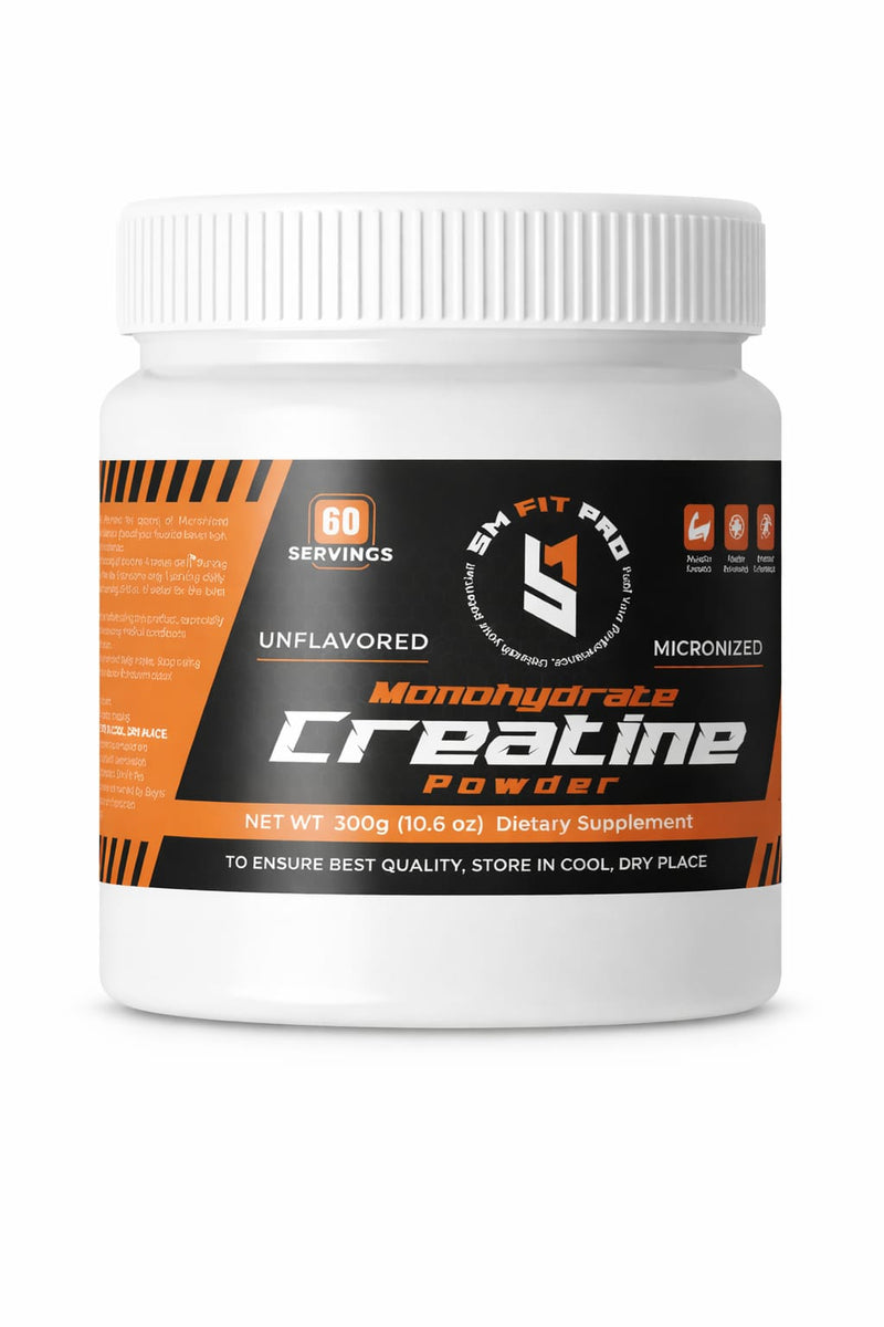 Sm Fit Pro Creatine Monohydrate Powder (60 Servings)