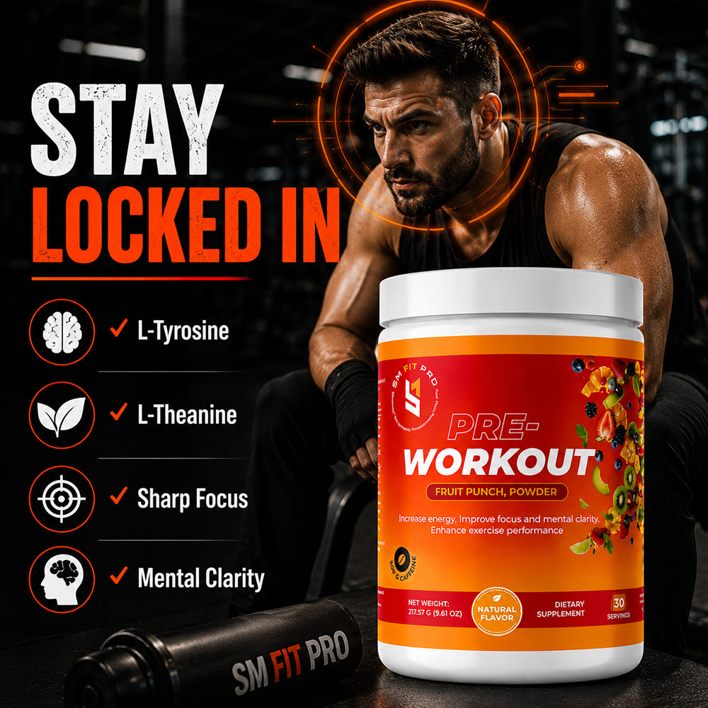 Sm Fit Pro Pre Workout Powder (30 Servings)