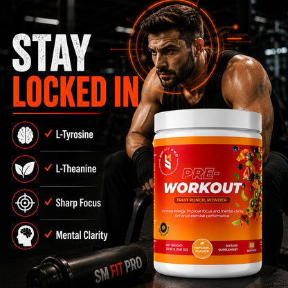 Sm Fit Pro Pre Workout Powder (30 Servings)