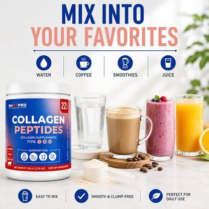 Sm Fit Pro Collagen Peptides Powder Unflavored (22 servings)