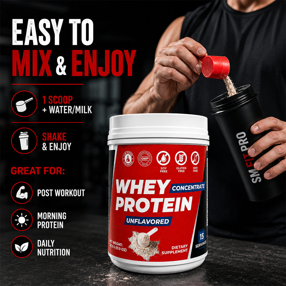 Sm Fit Pro Whey Protein Concentrate Powder (15 servings)