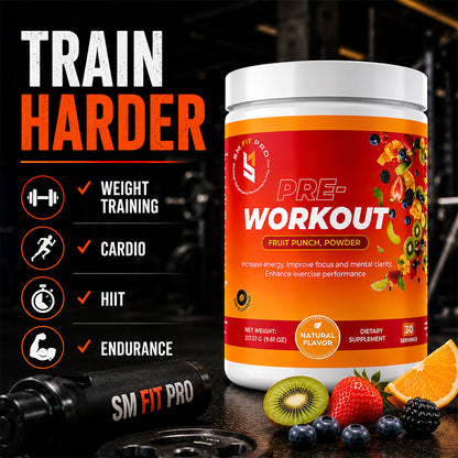 Sm Fit Pro Pre Workout Powder (30 Servings)