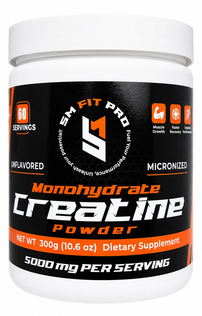 Sm Fit Pro Creatine Monohydrate Powder (60 Servings)