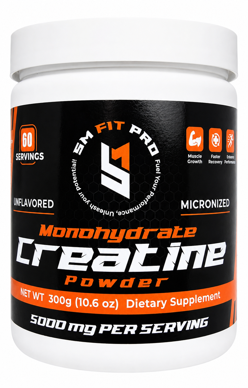 Sm Fit Pro Creatine Monohydrate Powder (60 Servings)