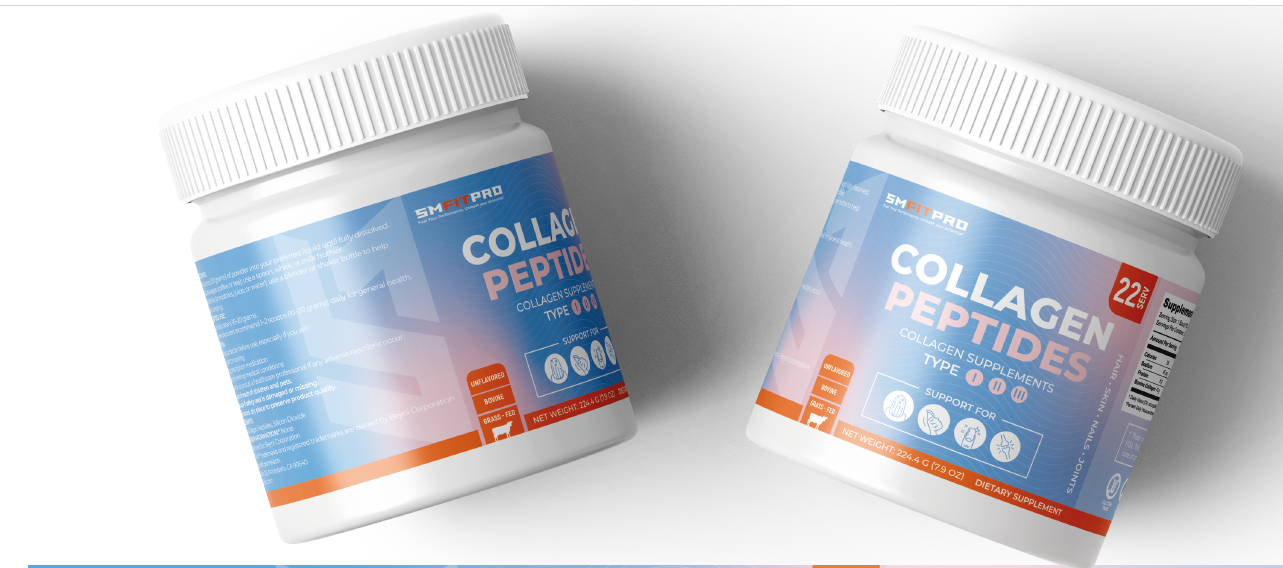 Sm Fit Pro Collagen Peptides Powder Unflavored (22 servings)